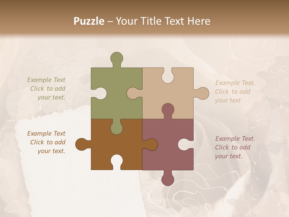 Floral Greetings Background PowerPoint Template