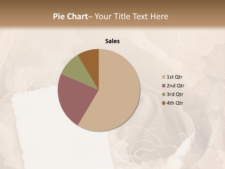 Floral Greetings Background PowerPoint Template