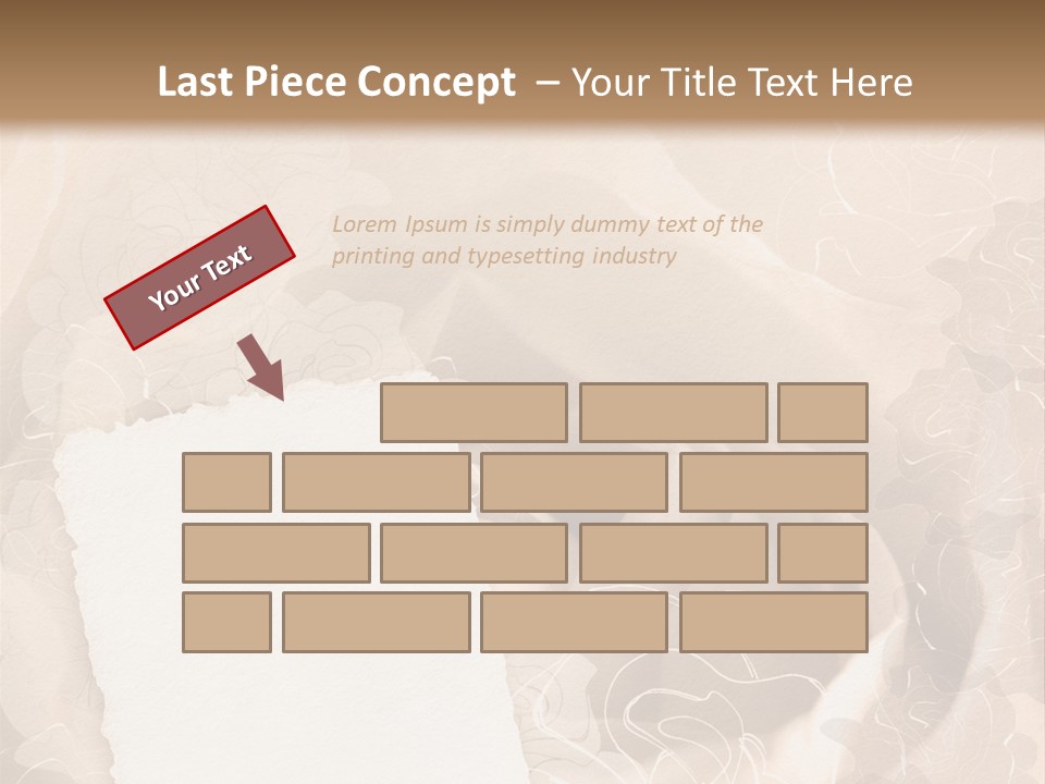 Floral Greetings Background PowerPoint Template