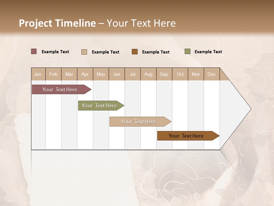 Floral Greetings Background PowerPoint Template