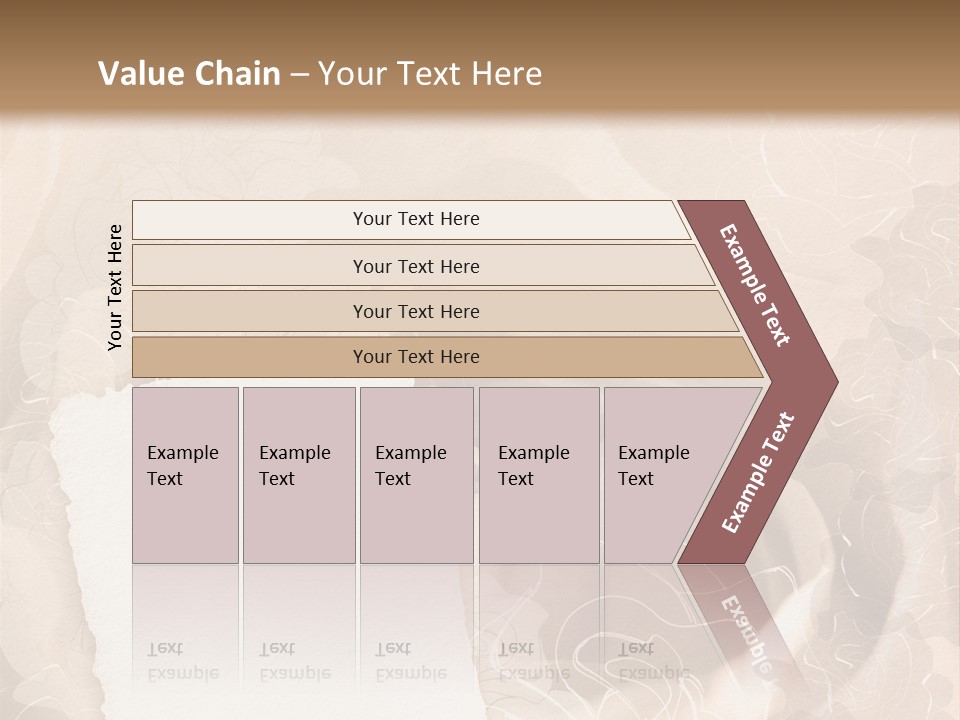 Floral Greetings Background PowerPoint Template