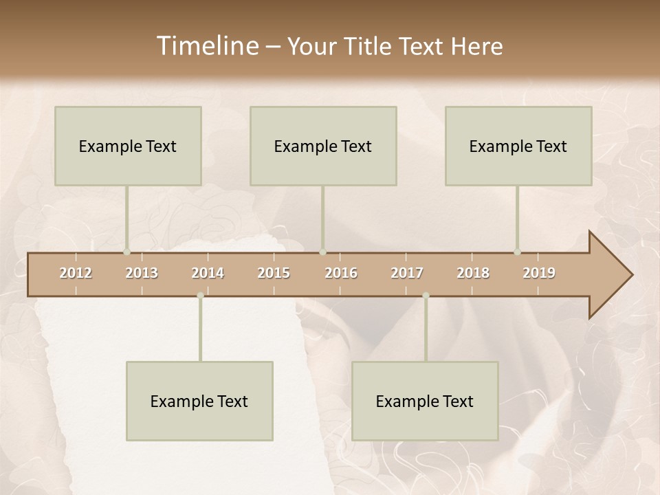 Floral Greetings Background PowerPoint Template