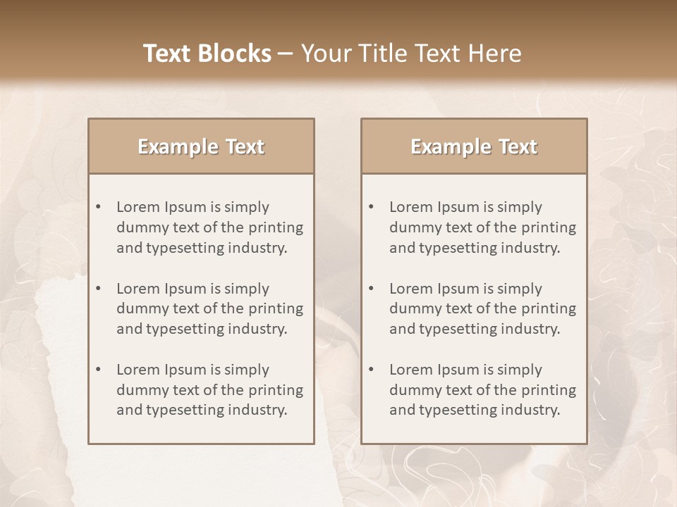 Floral Greetings Background PowerPoint Template