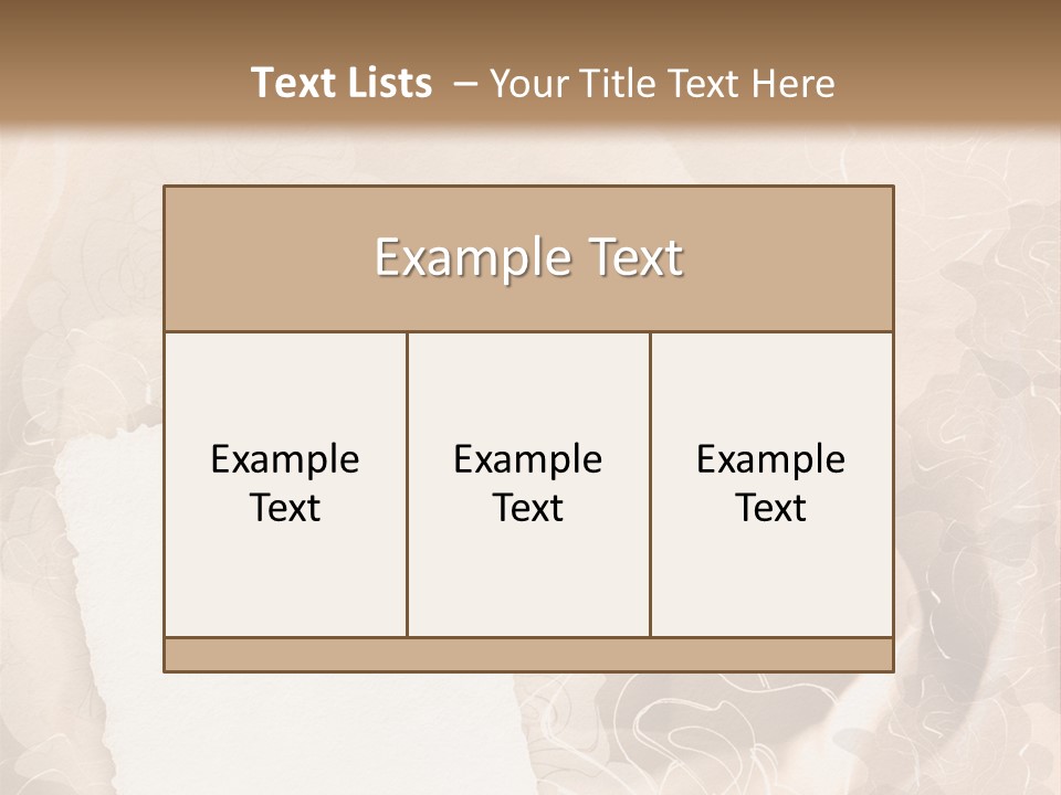 Floral Greetings Background PowerPoint Template