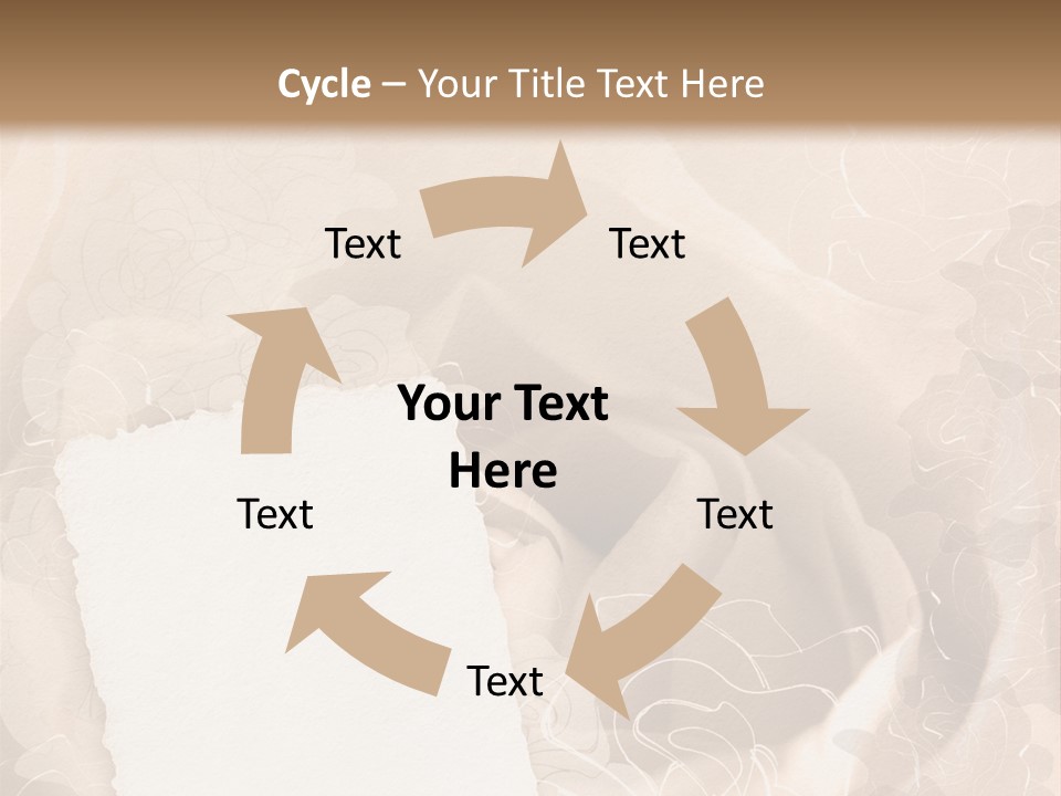 Floral Greetings Background PowerPoint Template