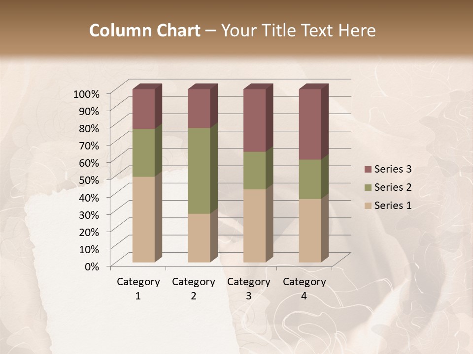 Floral Greetings Background PowerPoint Template