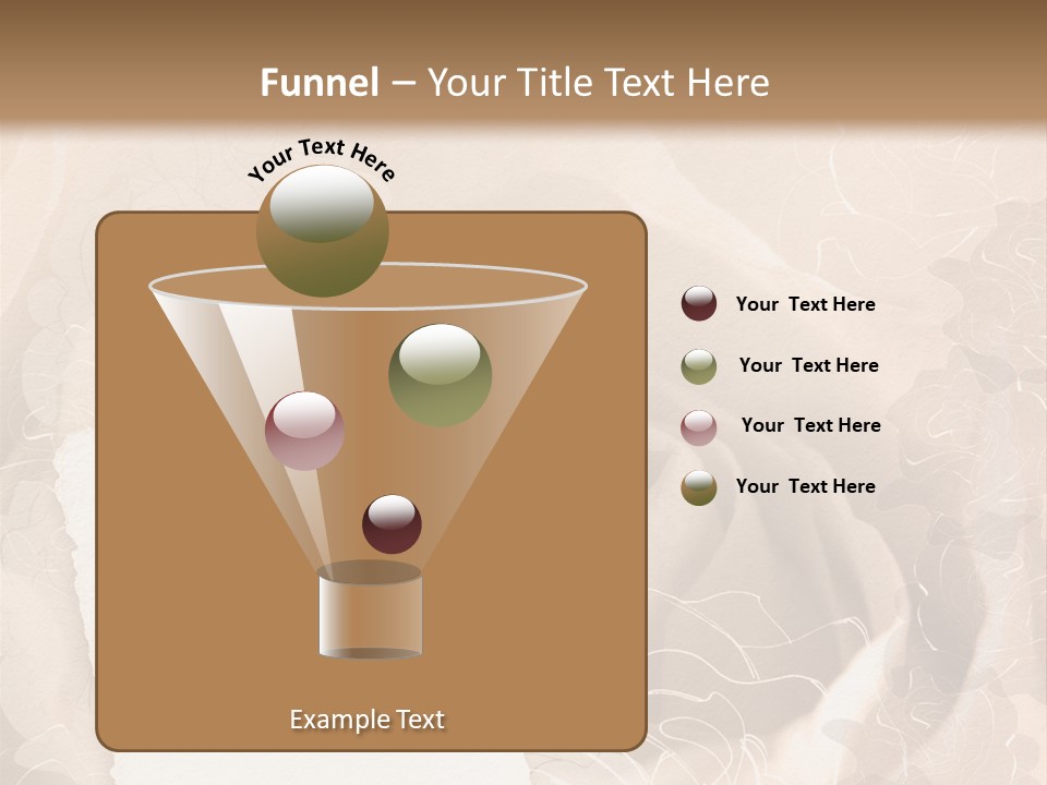 Floral Greetings Background PowerPoint Template