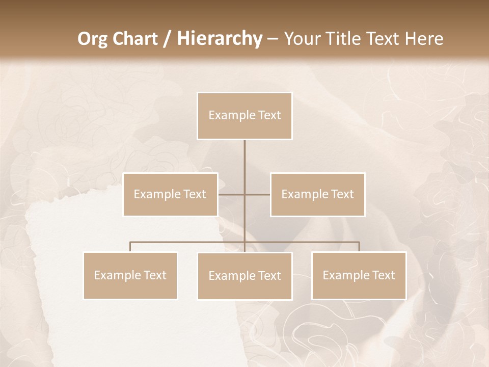 Floral Greetings Background PowerPoint Template