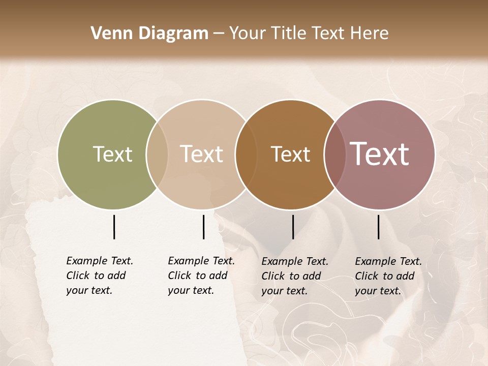 Floral Greetings Background PowerPoint Template