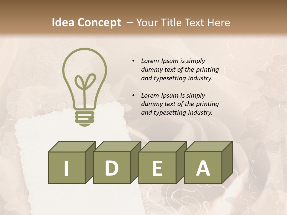 Floral Greetings Background PowerPoint Template