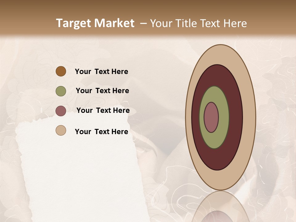 Floral Greetings Background PowerPoint Template