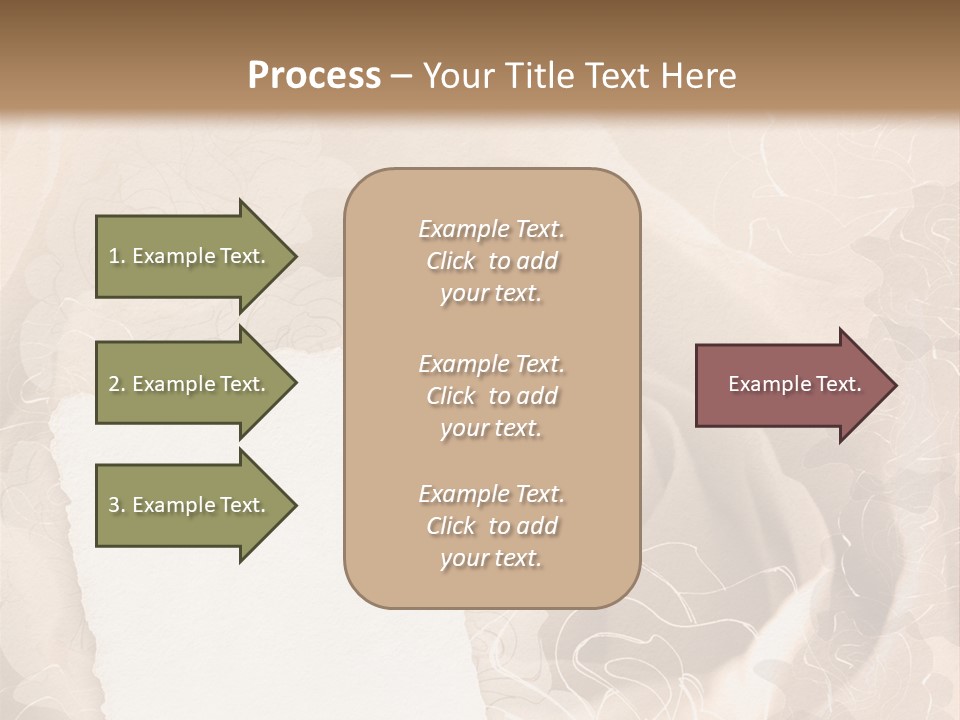 Floral Greetings Background PowerPoint Template
