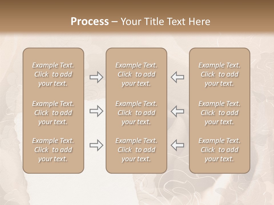 Floral Greetings Background PowerPoint Template