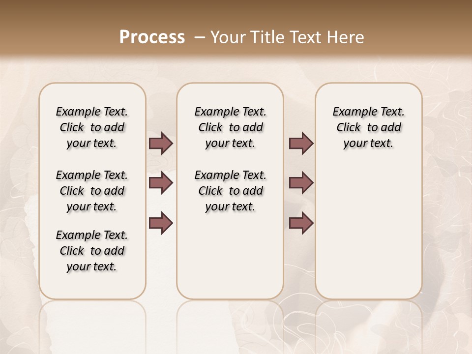 Floral Greetings Background PowerPoint Template
