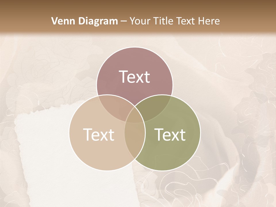 Floral Greetings Background PowerPoint Template