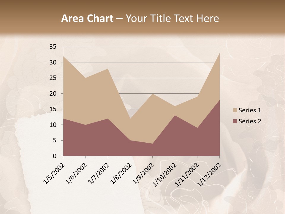 Floral Greetings Background PowerPoint Template
