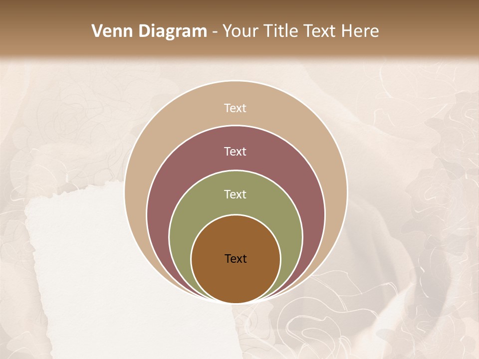 Floral Greetings Background PowerPoint Template
