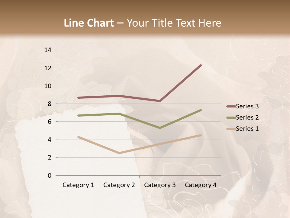 Floral Greetings Background PowerPoint Template