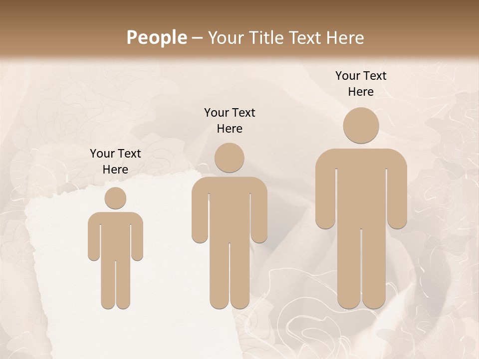 Floral Greetings Background PowerPoint Template