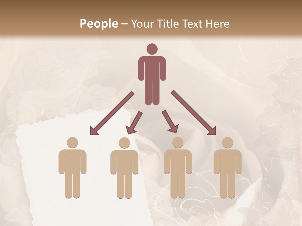 Floral Greetings Background PowerPoint Template