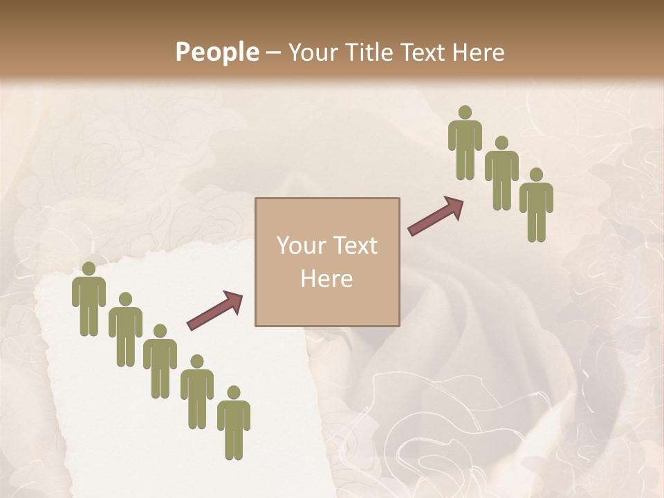 Floral Greetings Background PowerPoint Template