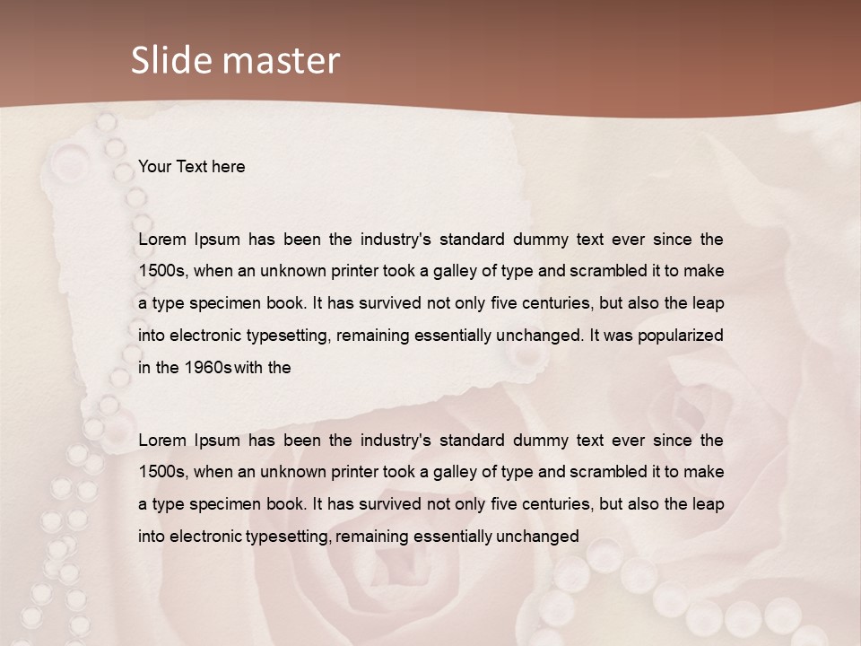 Scrap Booking Color Design PowerPoint Template