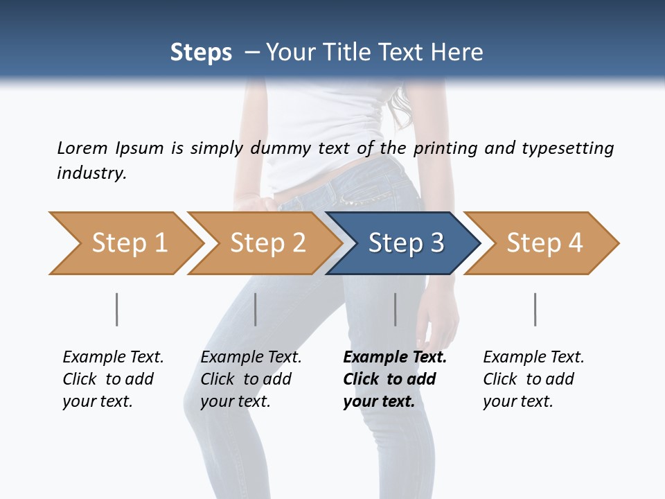 Naked Sensual Look PowerPoint Template