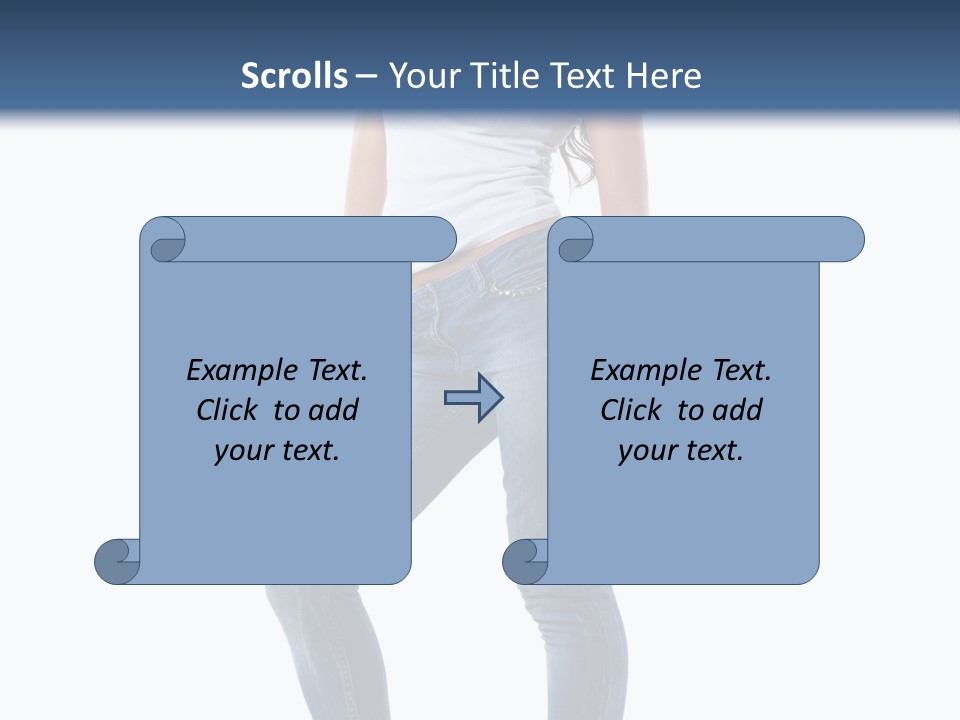 Naked Sensual Look PowerPoint Template