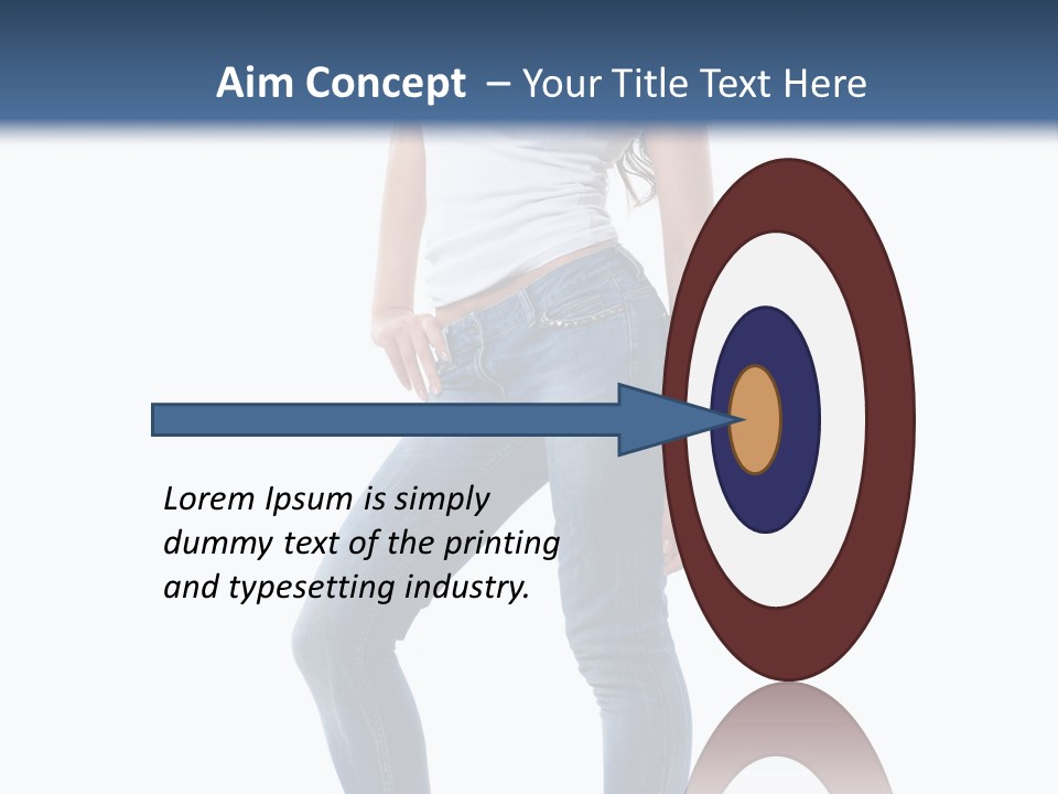 Naked Sensual Look PowerPoint Template