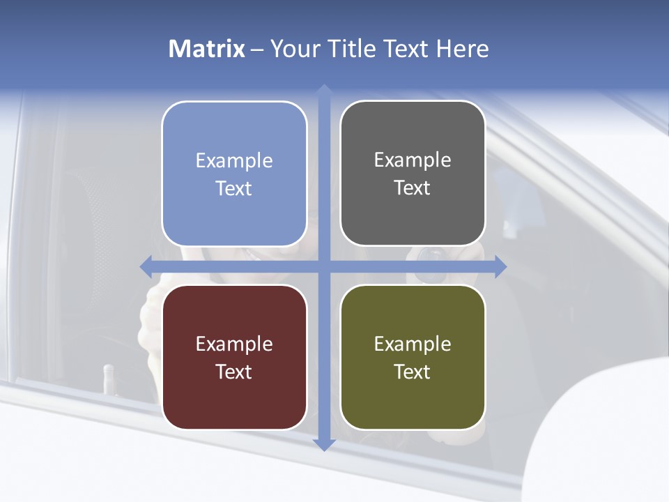 Road Key Owner PowerPoint Template