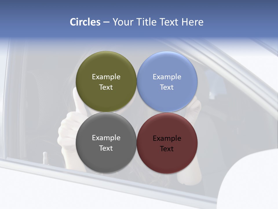 Road Key Owner PowerPoint Template