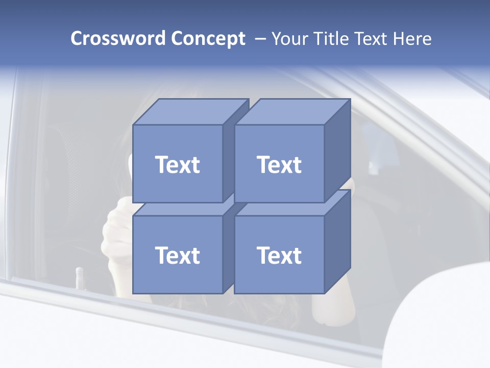 Road Key Owner PowerPoint Template