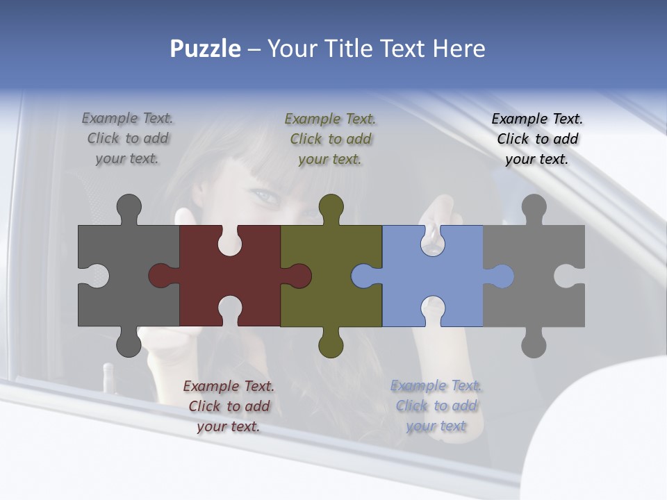 Road Key Owner PowerPoint Template