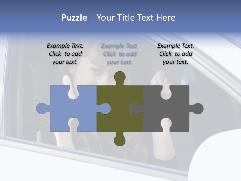 Road Key Owner PowerPoint Template