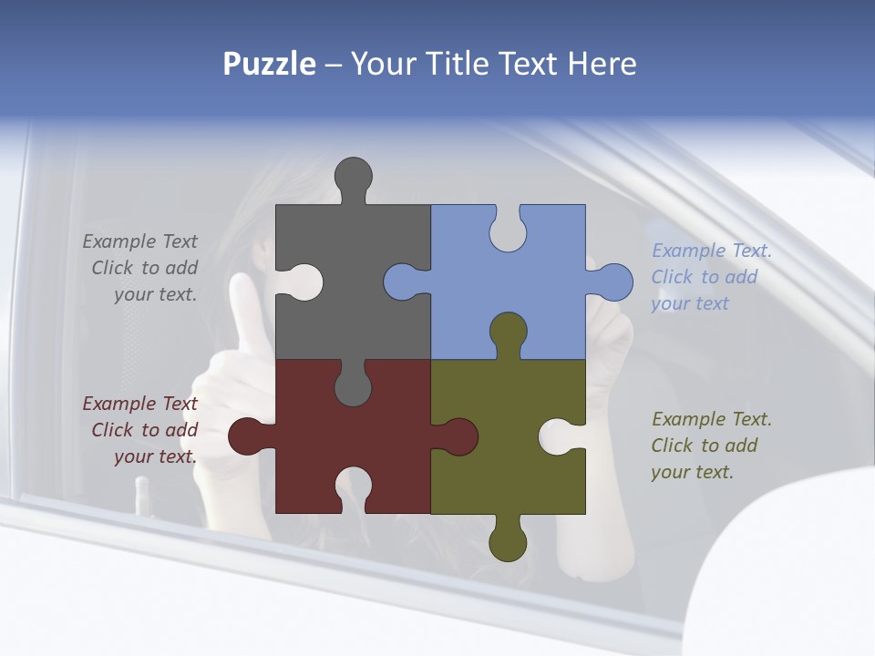 Road Key Owner PowerPoint Template