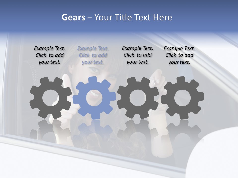 Road Key Owner PowerPoint Template