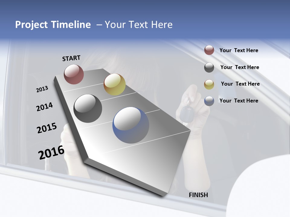 Road Key Owner PowerPoint Template