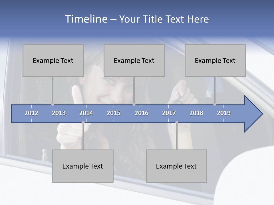 Road Key Owner PowerPoint Template