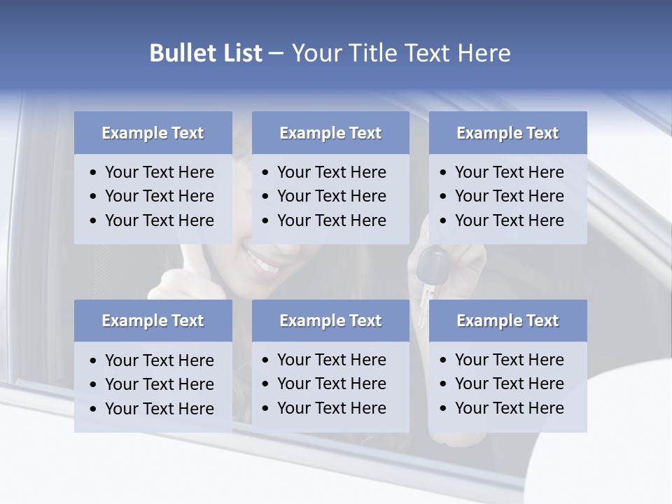 Road Key Owner PowerPoint Template