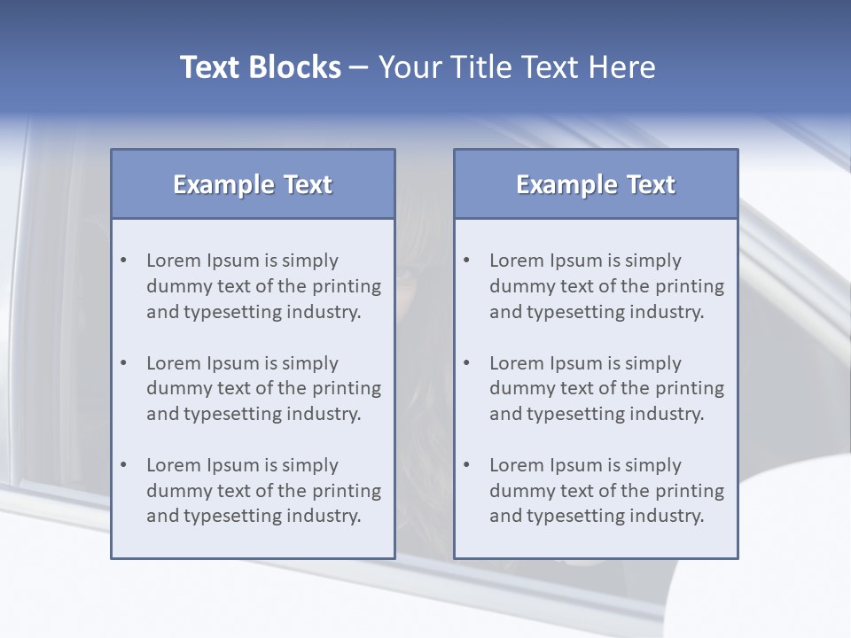 Road Key Owner PowerPoint Template