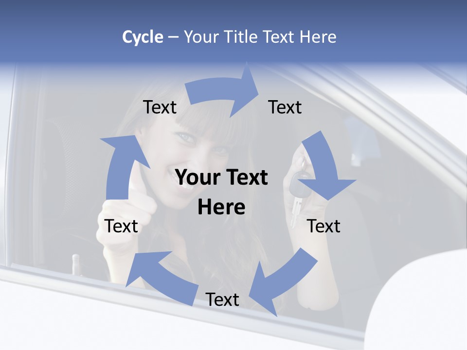 Road Key Owner PowerPoint Template