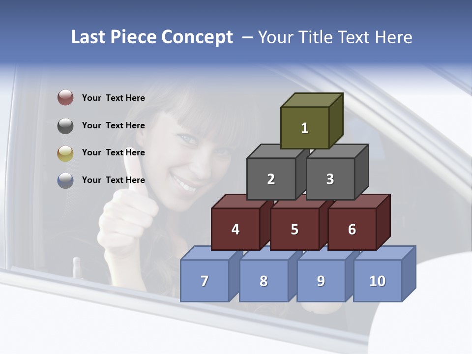 Road Key Owner PowerPoint Template