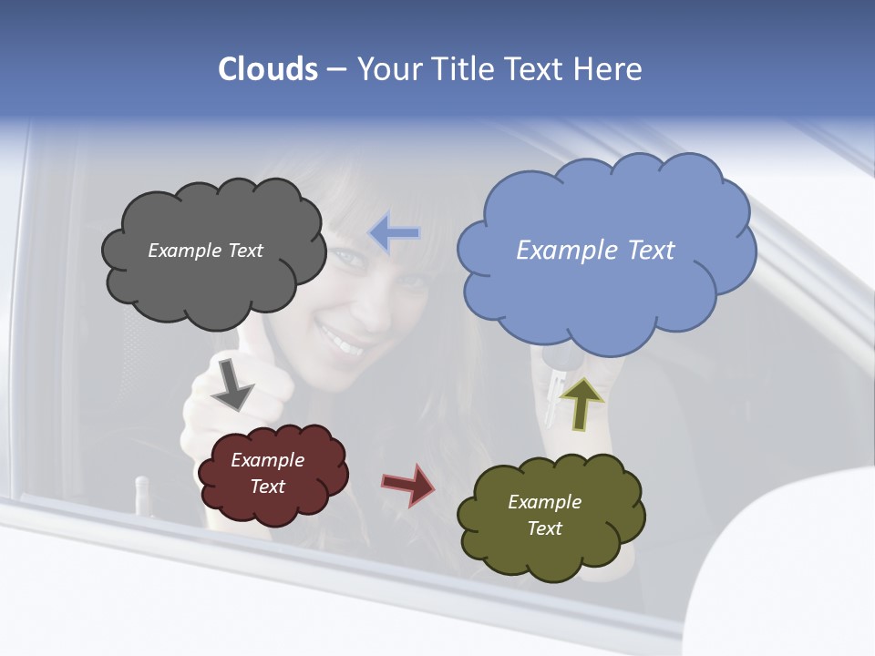 Road Key Owner PowerPoint Template