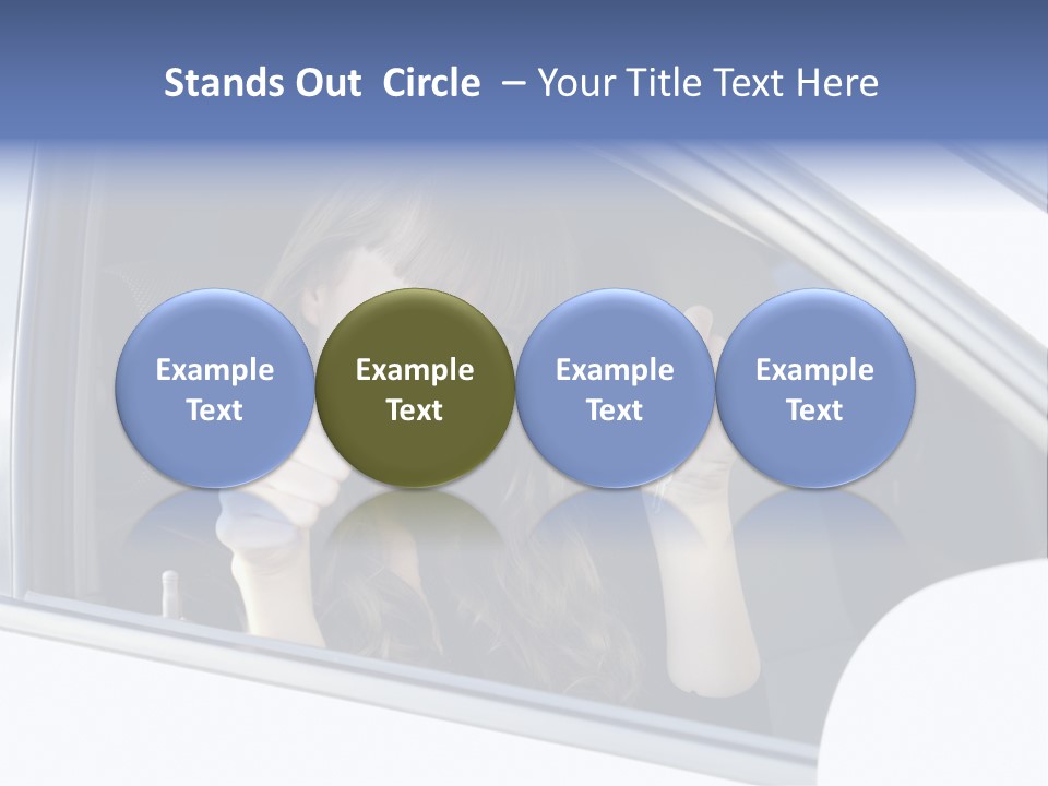 Road Key Owner PowerPoint Template