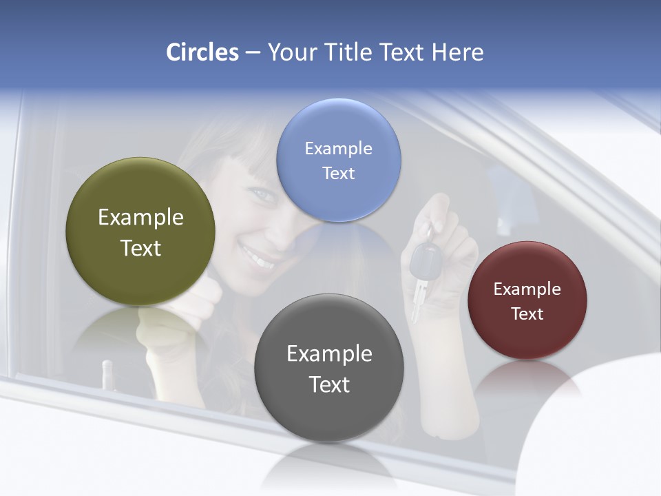 Road Key Owner PowerPoint Template