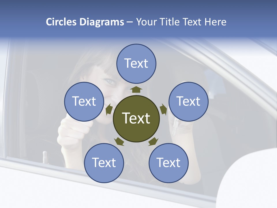 Road Key Owner PowerPoint Template