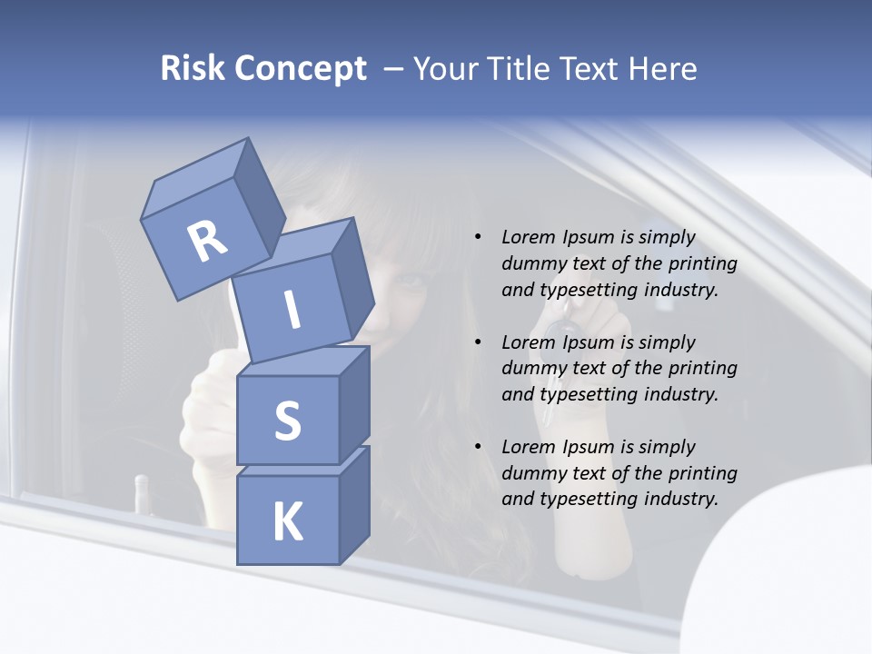 Road Key Owner PowerPoint Template