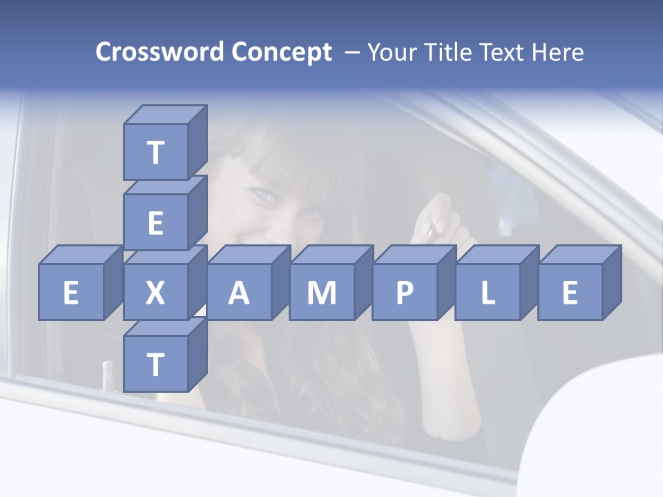 Road Key Owner PowerPoint Template