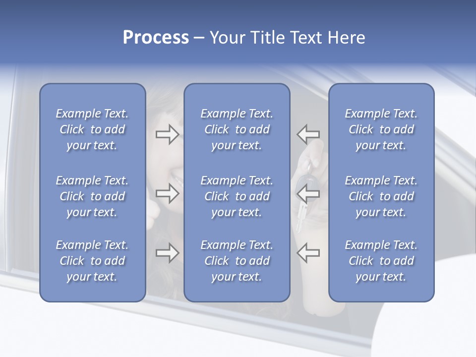 Road Key Owner PowerPoint Template