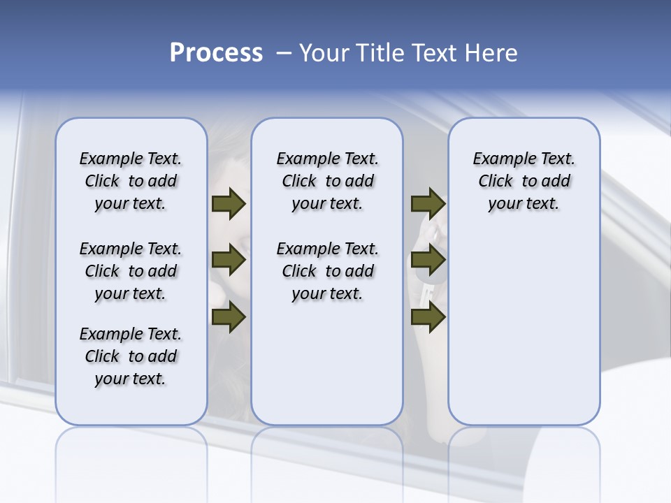 Road Key Owner PowerPoint Template